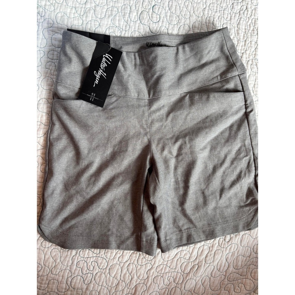 Walter Hagen Performance‎ Sculpt Pull On Shorts Gray 7" Inseam Womens Small